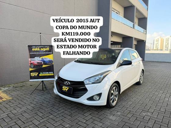 HYUNDAI HB20 1.6 COPA DO MUNDO 16V FLEX 4P AUTOMÁTICO HYUNDAI HB20 1.6 COPA DO MUNDO 16V FLEX 4P AUTOMÁTICO